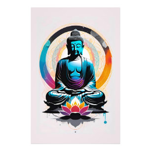 Buddha Zen Art  Photo Print