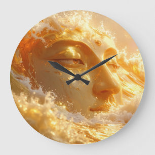 BUDDHA - ZEN BUDDHISM LARGE CLOCK