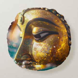 BUDDHA - ZEN BUDDHISM ROUND CUSHION