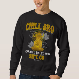 Buddha Zen Diamond Lotus Yoga Sweatshirt