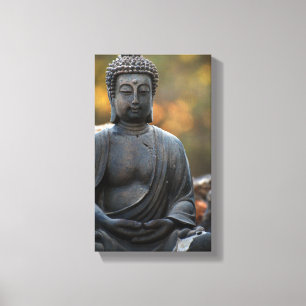 Buddha Zen Garden Peace Canvas Print