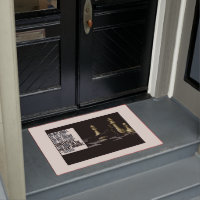 Buddha Zen Quote Chess Door Mat