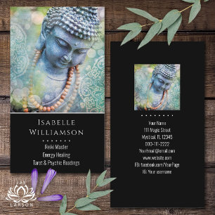 Buddha Zen Reiki Yoga Meditation Spiritual Business Card