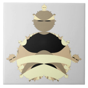 Buddhabrot Mandelbrot Set Gautama Buddha Image Tile