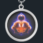 Buddhabrot Map Mandelbrot Set Gautama Buddha Silver Plated Necklace<br><div class="desc">Buddhabrot Map Mandelbrot Set Gautama Buddha Sign up to Mr. Rebates for FREE and save 12% on any zazzle order in addition to a $5.00 sign up bonus All Rights Reserved; without: prejudice, recourse or notice (U.C.C. 1-308) http://commons.wikimedia.org/wiki/File:Buddhabrot-R20000-G1000-B100-2000.jpg Buddhabrot Mandelbrot Buddha "Mandelbrot Set" "Gautama Buddha" Buddhism spirituality zen spiritual enlighten...</div>