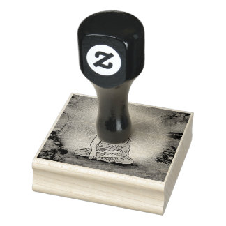Buddha's Enlightenment Rubber Stamp