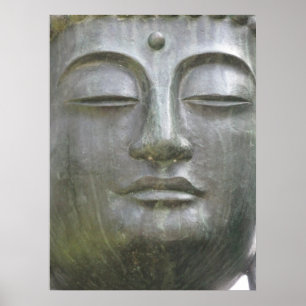 Buddha's Face Photo Poster