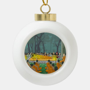 Buddha's Final Nirvana Christmas Ornament