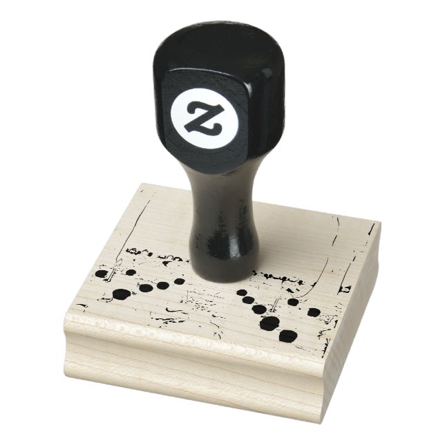 Buddha's Final Nirvana Rubber Stamp (Stamp)