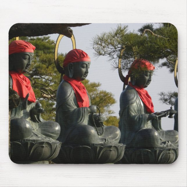 BUDDHAS IN MEDITATION MOUSE MAT (Front)