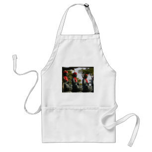 BUDDHAS IN MEDITATION STANDARD APRON