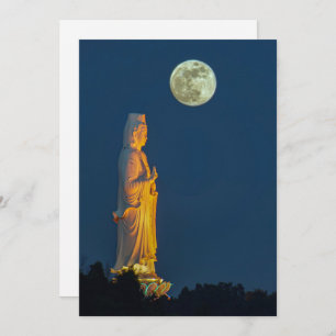 Buddha's Life, Meditation, and Compassion Holiday Card