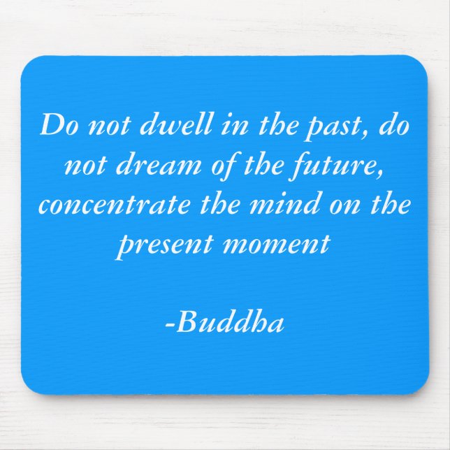Buddhas Quotes Mouse Mat (Front)