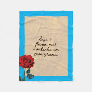 BuddhaToday #2 Buda Aconchegante Fleece Blanket