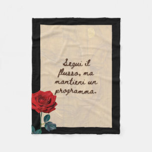 BuddhaToday #6 Buddha Accogliente  Fleece Blanket