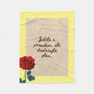 BuddhaToday #7 Útulný Buddha   Fleece Blanket