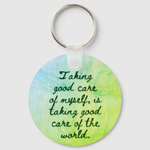 BuddhaToday #8 Carry a Quote Key Chain