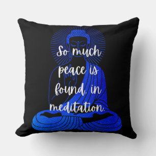 BuddhaToday Peace Pillows # 1 - Throw Pillow