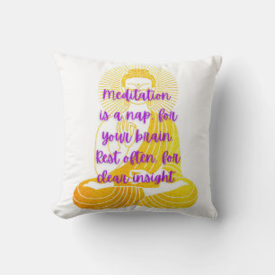BuddhaToday Peace Pillows #2 - Throw Pillow