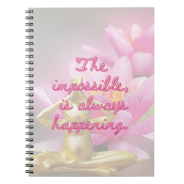 BuddhaToday Quote Note Book  #1 (Front)