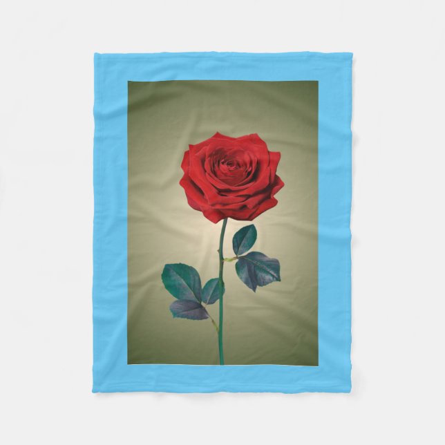 BuddhaToday V1 #12 - SOFT BLUE COZY BUDDHA BLANKET (Front)