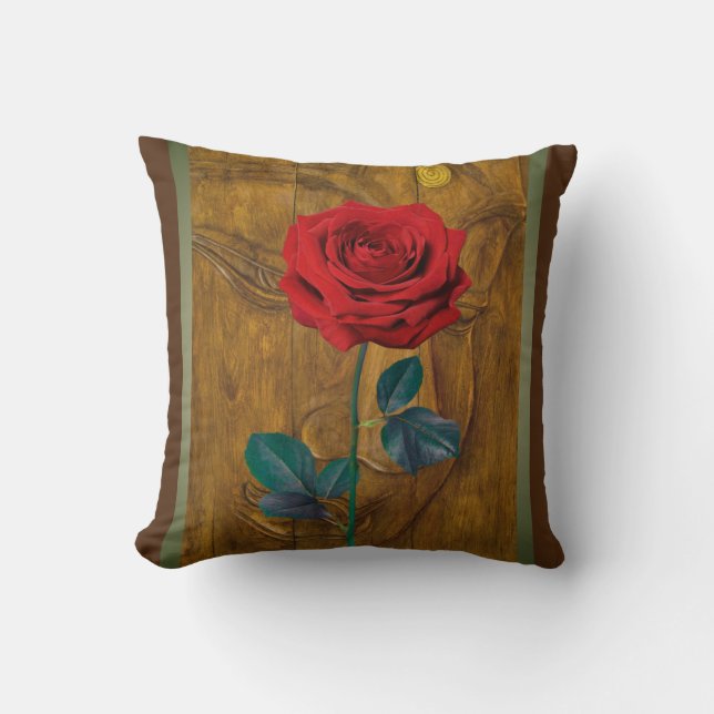 BuddhaToday V1 #17 Peace Pillow 🌹 + Quote  (Front)