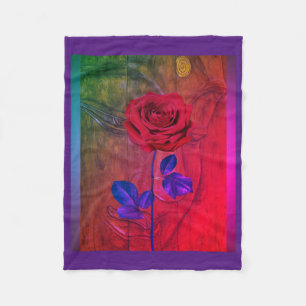 BuddhaToday V1 #18 COZY BUDDHA  Fleece Blanket