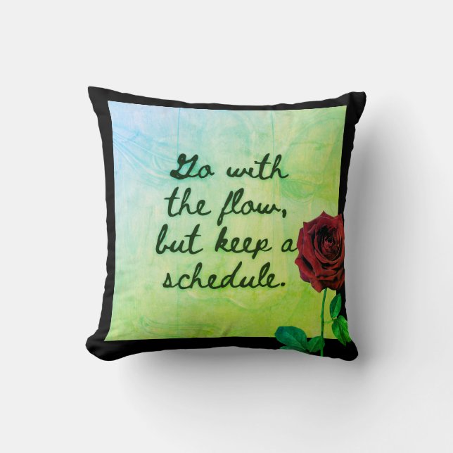 BuddhaToday V1 #57 Peace Pillow 🌹 + Quote  (Front)
