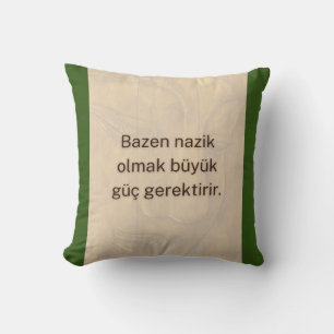 BuddhaToday V2 Barış Yastığı #2 Alıntı Cushion