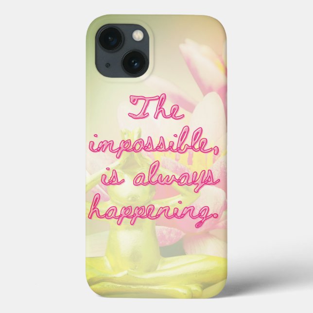 BuddhaToday V3 #4  "Calling All Zen" Case-Mate iPhone Case (Back)