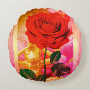 BuddhaToday V3.pnk #10 Flowering Frog Pillow