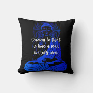 BuddhaToday V5 Ocean Zen #1 Peace Pillow Series