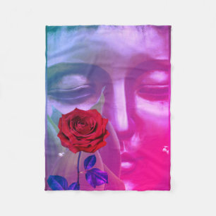 BuddhaTodayV2 #21 Cosy Buddha  Fleece Blanket