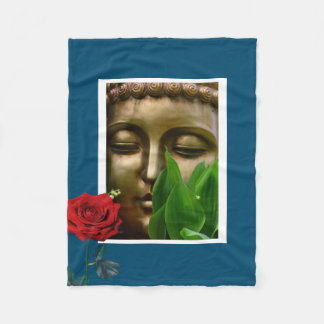 BuddhaTodayV2 #4 Cosy Buddha Fleece Blanket