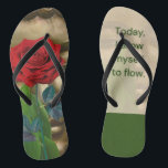 BuddhaTodayV2 'Walk in Peace' #23 Flip Flops<br><div class="desc">BuddhaTodayV2 'Walk in Peace' #23 w/Quote 🌹 Recoleta 

Extra pairs of Flip Flops are always A Plus ! Grab yourself a pair and a loved one a pair too,  today and take the BuddhaToday ' Walk in Peace ' stroll that invites more Calm into your life.</div>