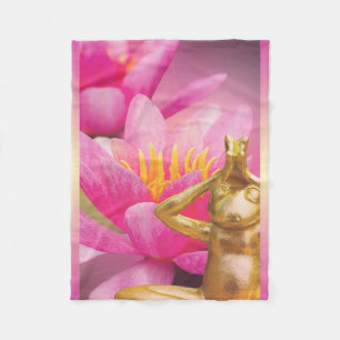BuddhaTodayV3.pnk #2 Cosy Buddha Fleece Blanket