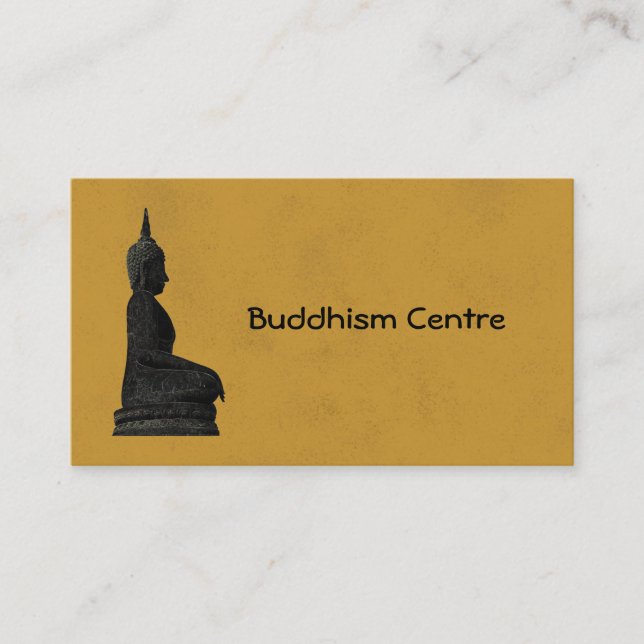 Buddhism Centre Business Card (Front)
