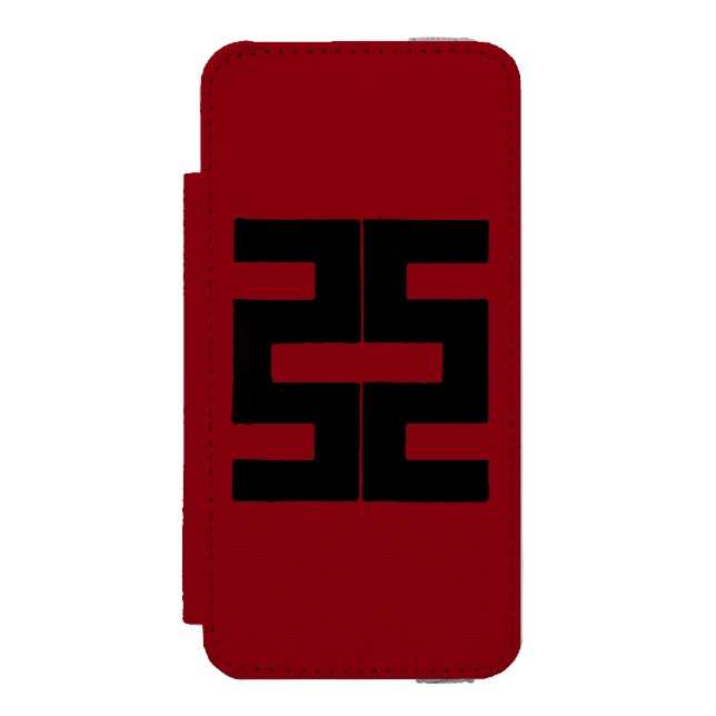 Buddhism: Double Axe Incipio iPhone Wallet Case (Folio Front)