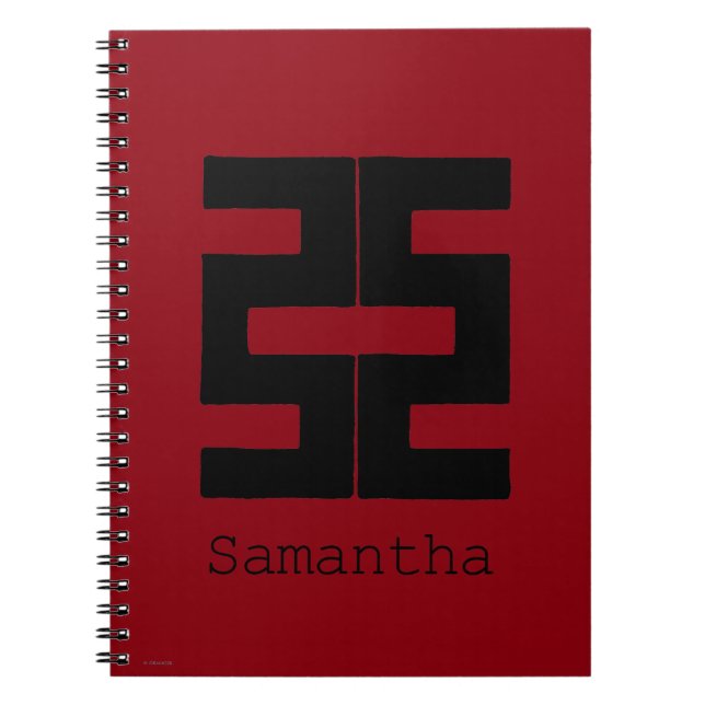 Buddhism: Double Axe Notebook (Front)
