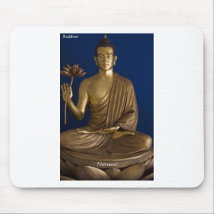 Buddhism "Namaste" Gifts Tees Mugs Cards Etc Mouse Mat
