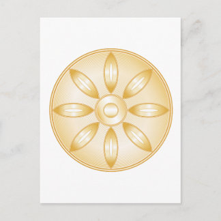 Buddhism Symbol Postcard