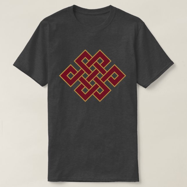 Buddhism The Endless Knot T-Shirt (Design Front)