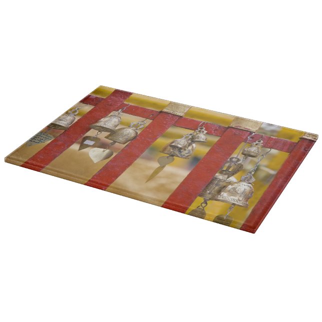 Buddhist Bells at Doi Suthep Temple Cutting Board (Corner)