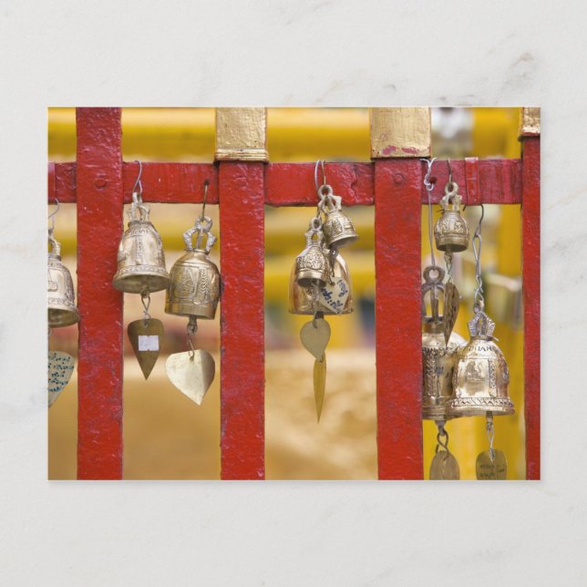 Buddhist Bells at Doi Suthep Temple Postcard (Front)
