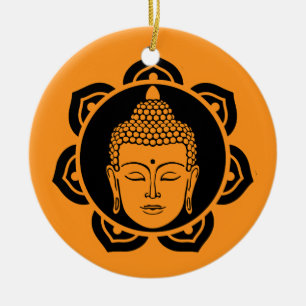 Buddhist Bodhi Day Ceramic Tree Decoration