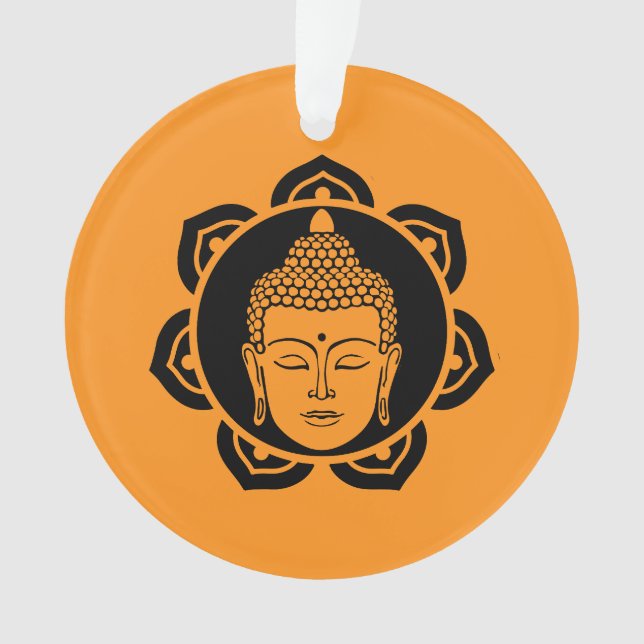 Buddhist Bodhi Day Ornament (Front)