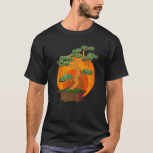 Buddhist Bonsai Gardener Japanese Aesthetic Zen Bo T-Shirt
