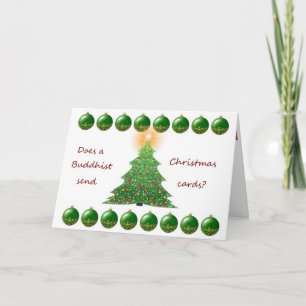 Buddhist Christmas Card
