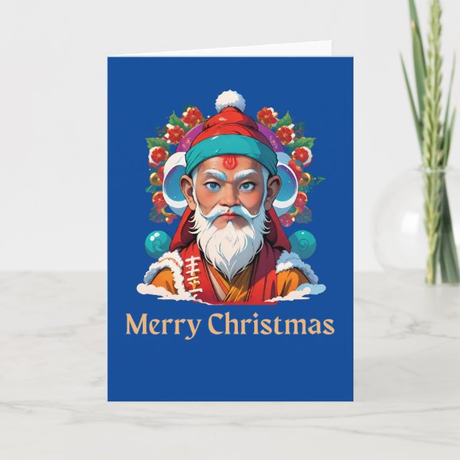 Buddhist Christmas  Holiday Card (Front)