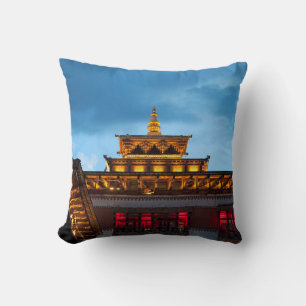 Buddhist Dzong Roof Cushion